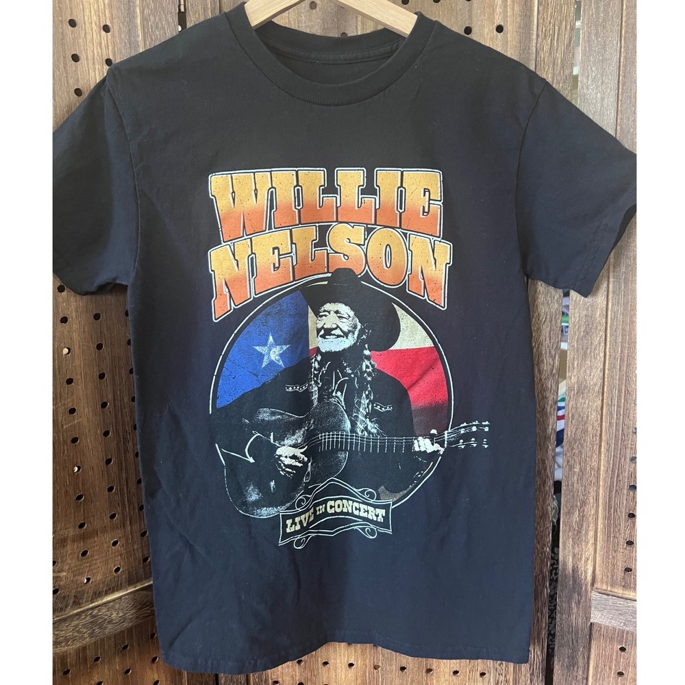 Willie Nelson Tour 2024 T Shirt Men's Small Outlaw Country